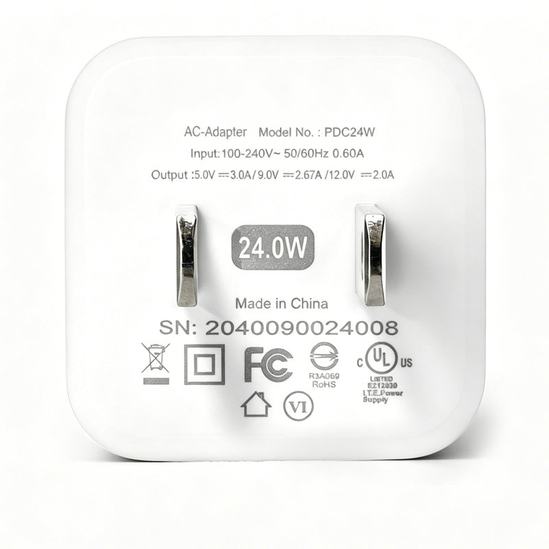 24W USB-C PD Wall Charger