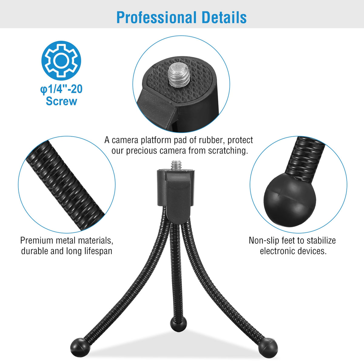 Flexible Tabletop Tripod