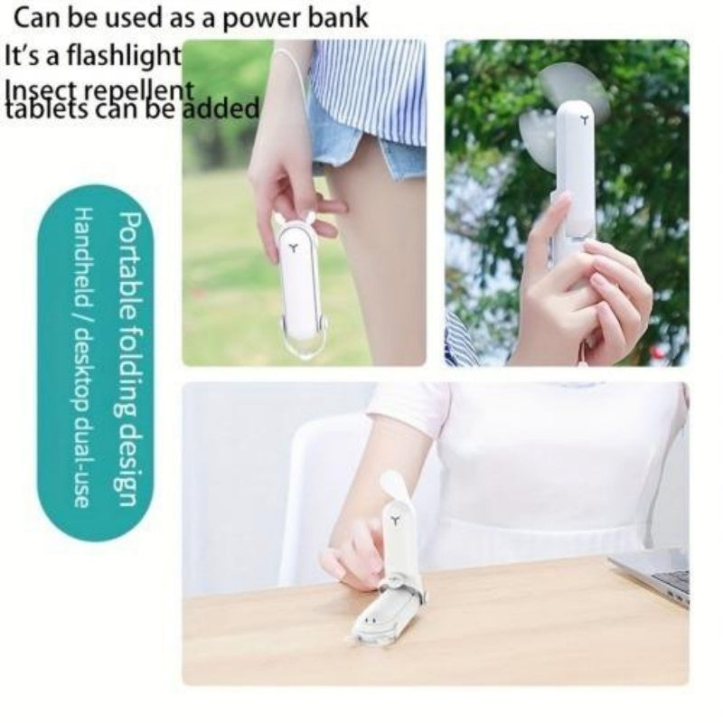 3-in-1 Rechargeable Mini Fan