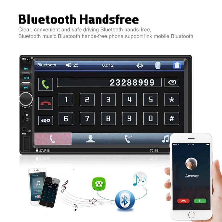 7-Inch Touchscreen Car Stereo