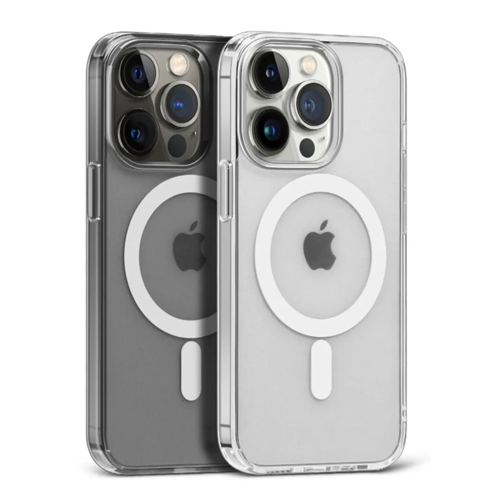 Clear Magnetic Protective Case for Select iPhone Models