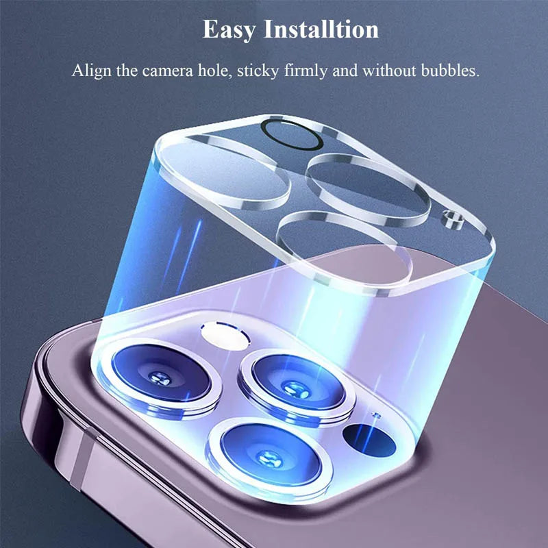 Tempered-Glass Camera Lens Protector for Select iPhone Models
