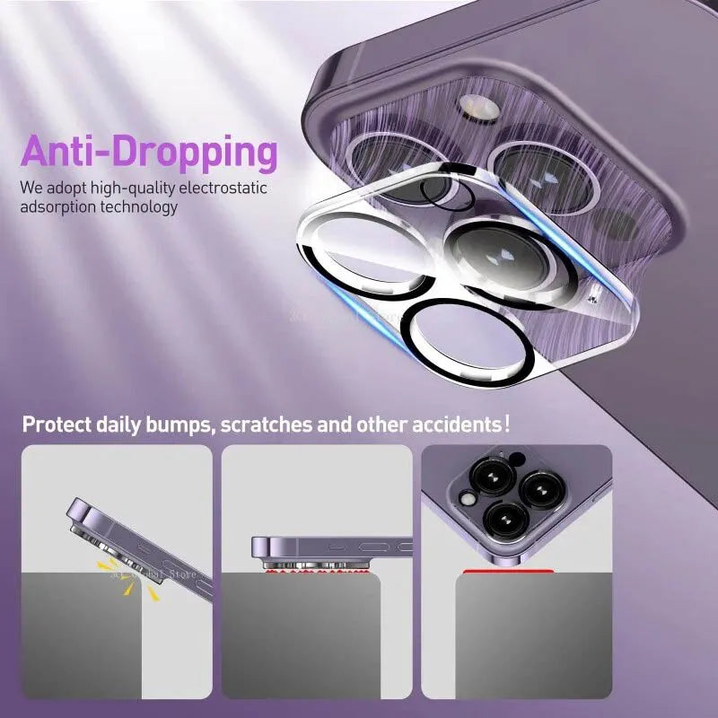 Tempered-Glass Camera Lens Protector for Select iPhone Models