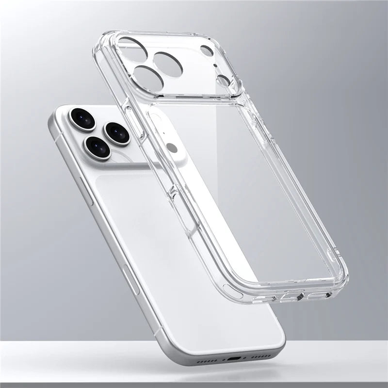 Clear Protective Case for iPhone 17, 17 Air, 17 Pro & 17 Pro Max