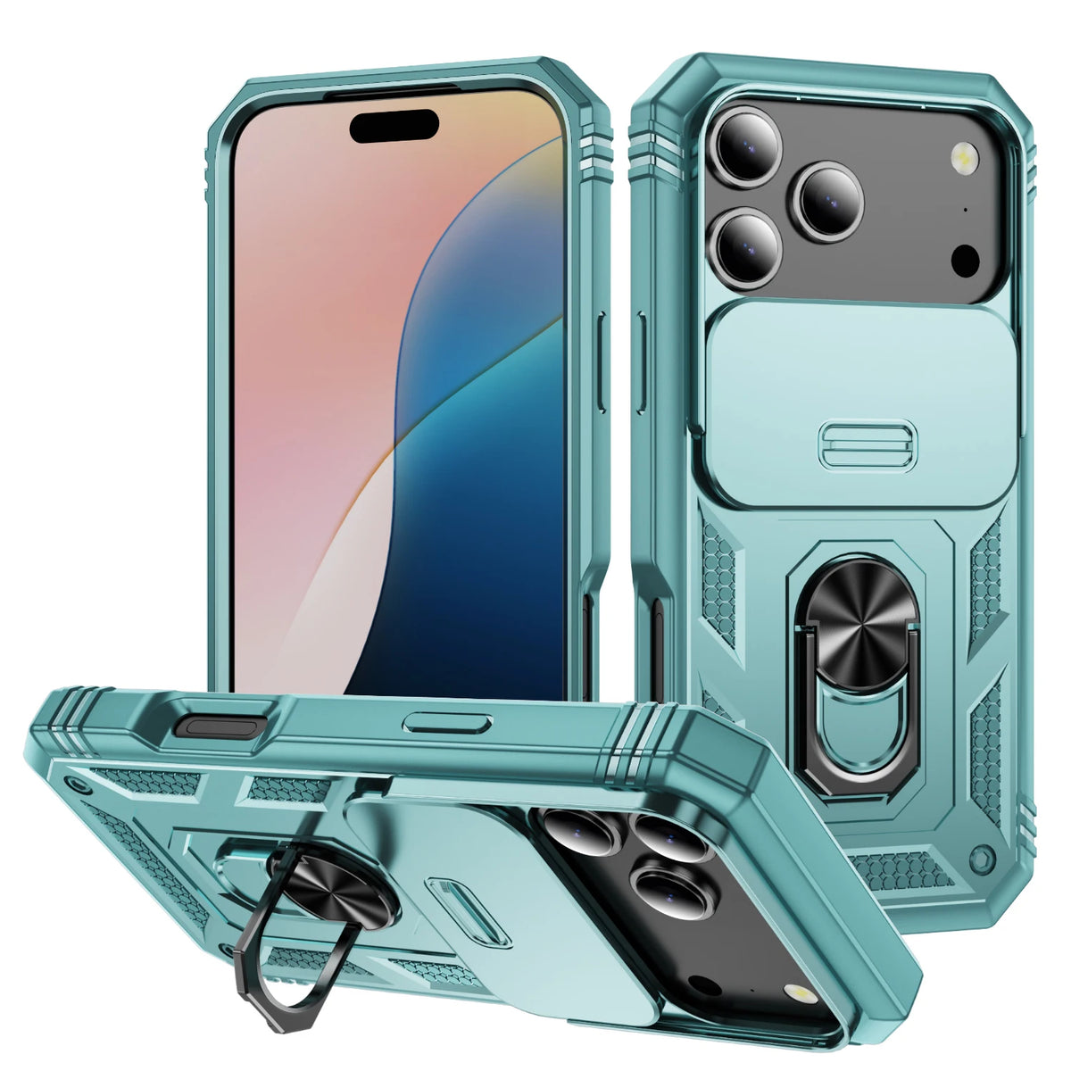 Magnetic Kickstand Case – iPhone 11–17 & Select iPhone 18 Pro Models