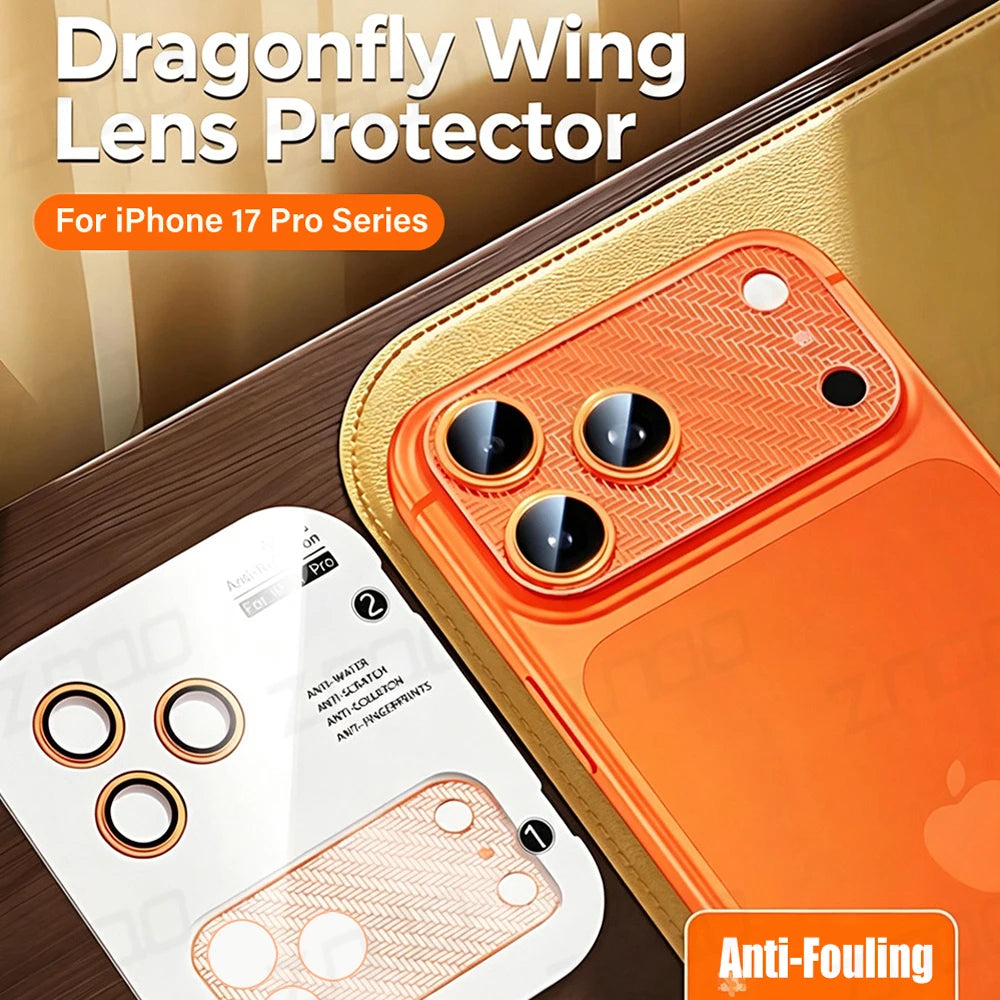 Metal-Mesh Camera Lens Protector for iPhone 17 Pro & Pro Max