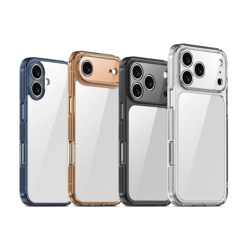 Clear Protective Case for iPhone 17, 17 Air, 17 Pro & 17 Pro Max