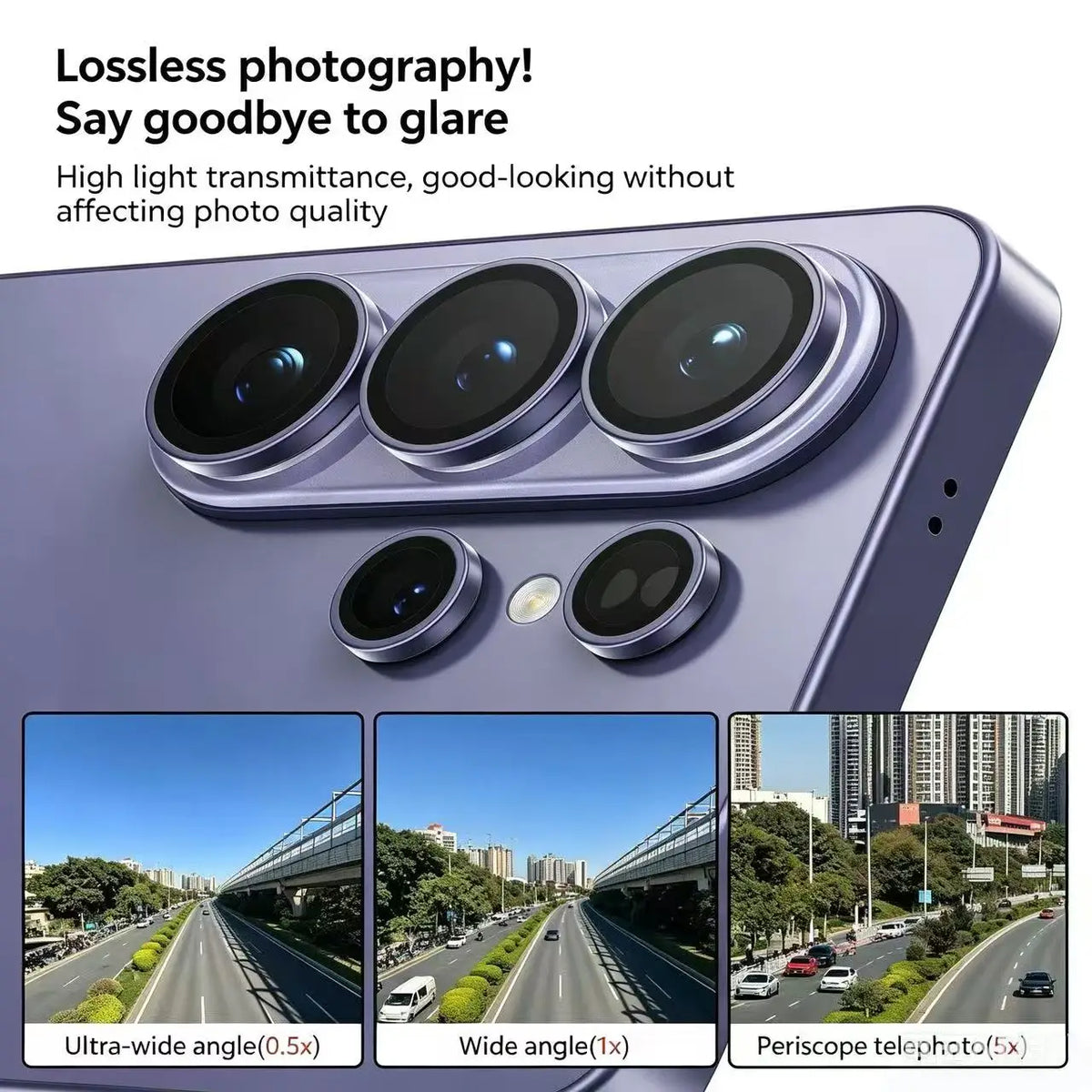 Camera Lens Protector for Galaxy S26, S26+ & S26 Ultra
