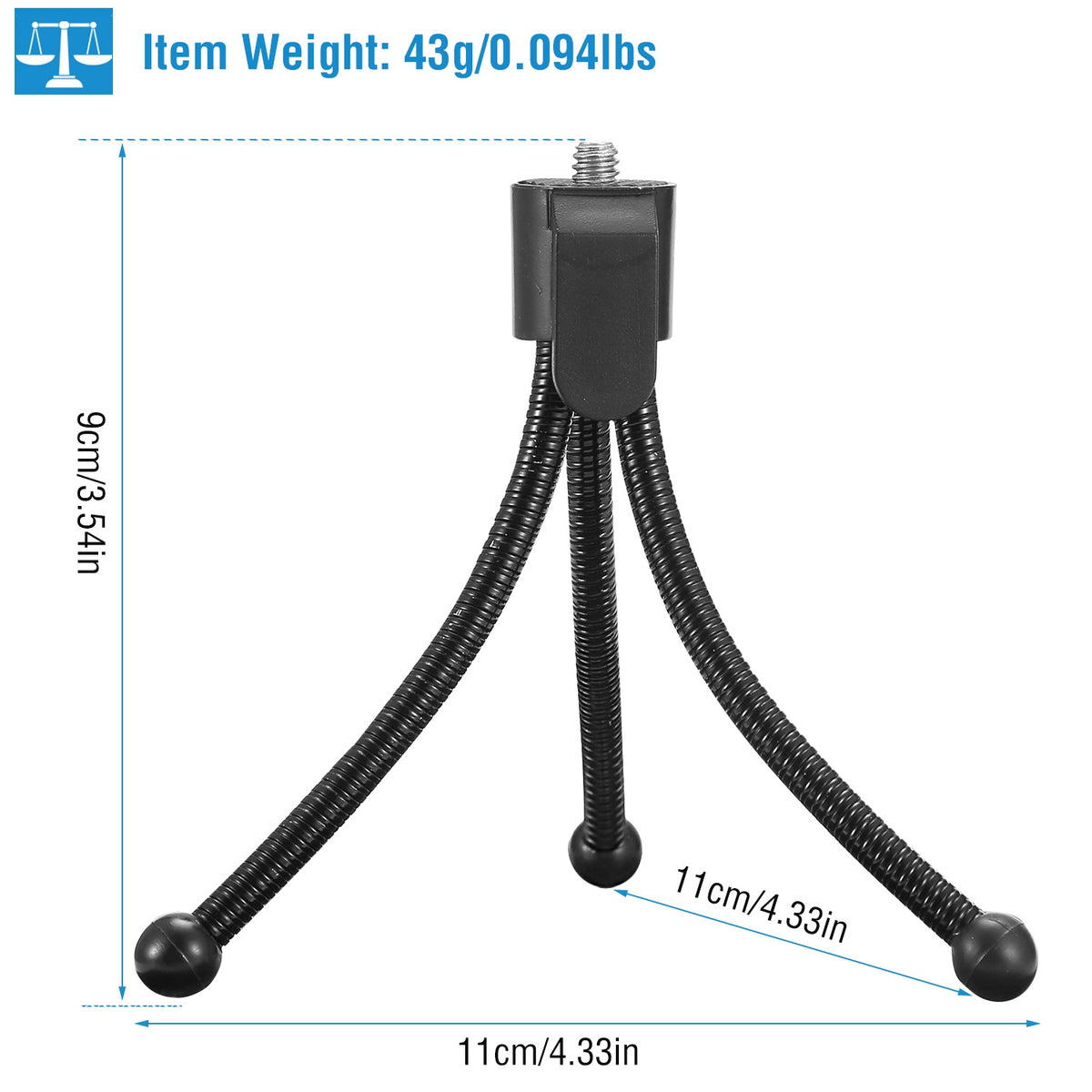 Flexible Tabletop Tripod