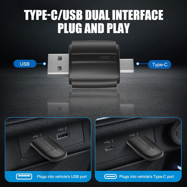 Wireless CarPlay & Android Auto Adapter